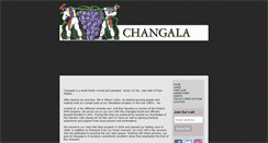Desktop Screenshot of changalawinery.com